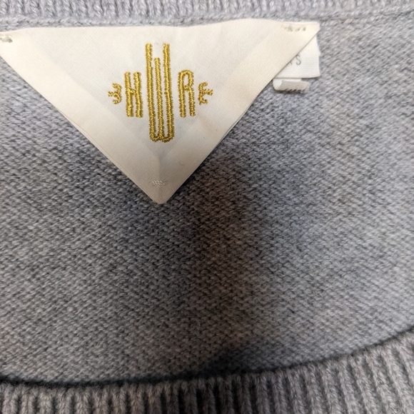 Anthropologie Monogram HWR Button Tree Tunic Sweater XS - Picture 5 of 7